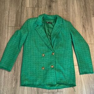 Zara Green blazer